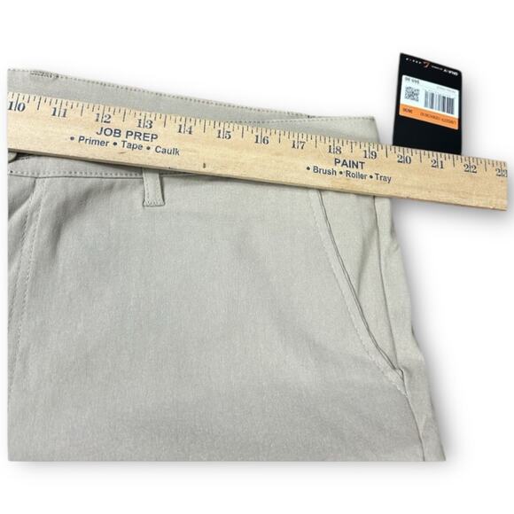 NWT Galaxy by Harvic Stretch Chino Pants Beige 36x30 - Picture 5 of 10